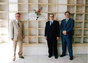 TRANSFER CEREMONY OF PANDIT SHYAMAJI KRISHNAVARMA & HIS WIFE'S URNS[ASTHIS] AT ST GEORGES CEMETERY, GENEVA, SWITZRLAND ON 22/